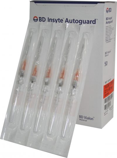 Catéter BD Insyte Autoguard 14G